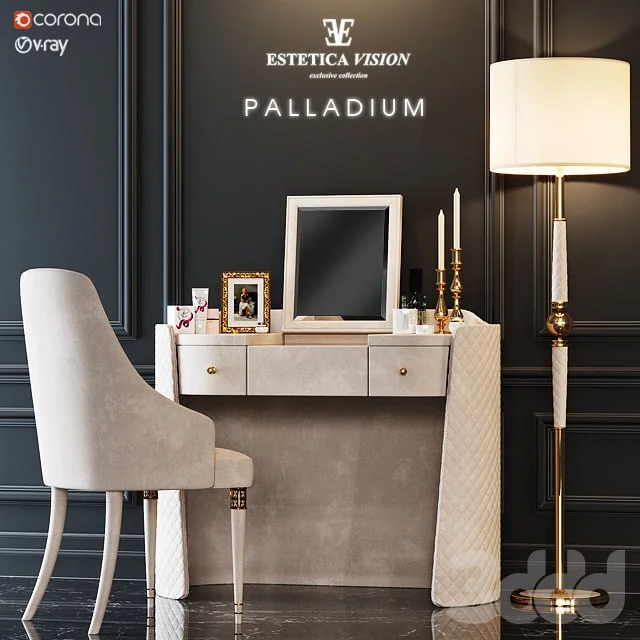 TOILET TABLE PALLADIUM